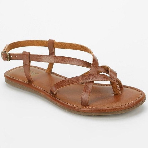 mia cognac sandals